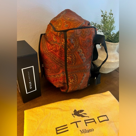 Etro Paisley Nylon Backpack - Picture 3 of 9